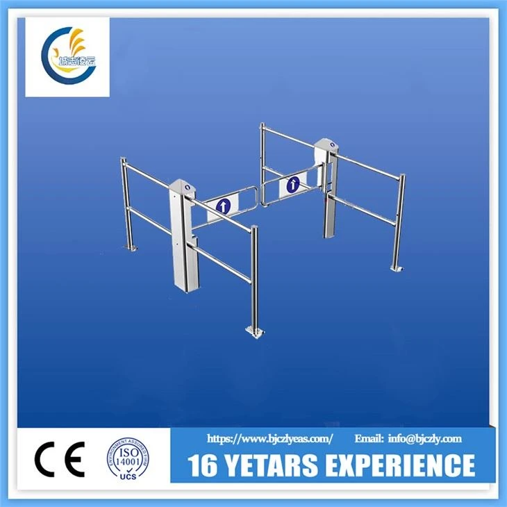 Supermarkt Infrarot Edelstahl Induktion Swing Gate