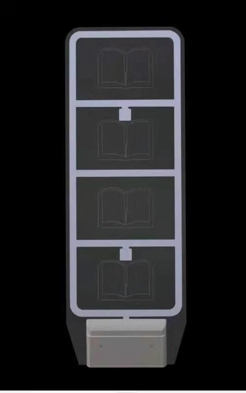 Ultra Wide und Ultra Far Acryl Library Anti-Diebstahl-System